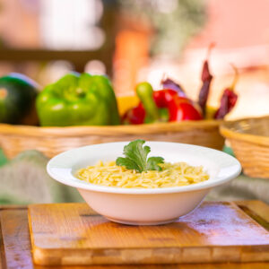 Orzo with Olive Oil & Garlic