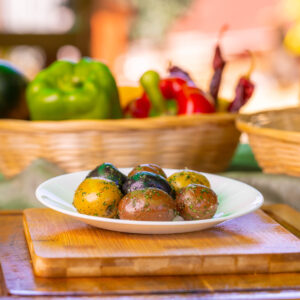 Garlic Marbled Potatoes