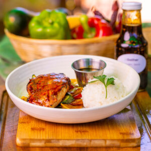 Teriyaki Chicken with Coconut Rice