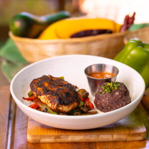 Fajita Chicken with Black Beans