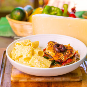 Tuscan Chicken with Rigatoni